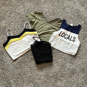 Crop top bundle!